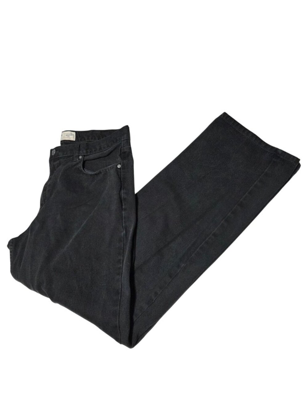 Canyon River Blues Jeans Men Size 36 X 34 Relaxed Straight High Rise Black Denim